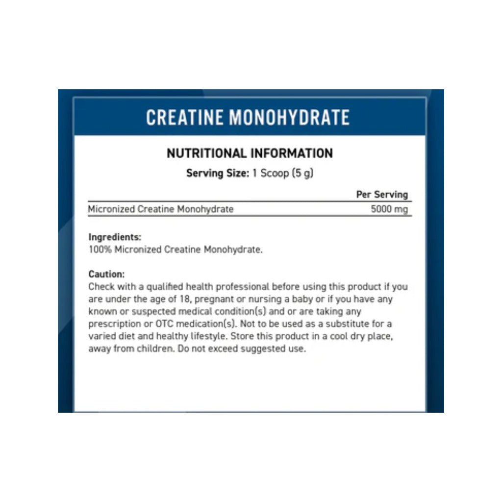 Applied Nutrition Creatine Monohydrate Micronized – 250g (50 Servings)