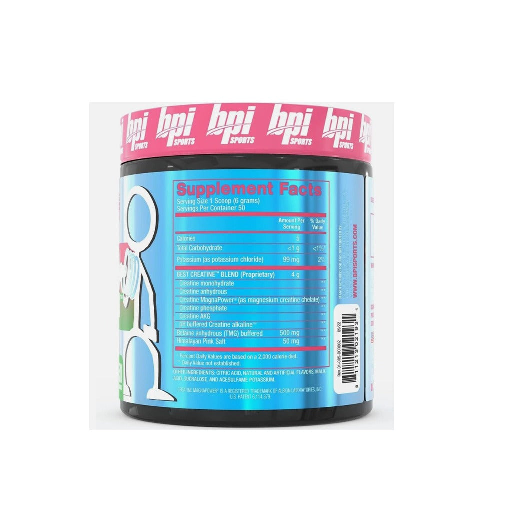 BPI Sports Best Creatine – Watermelon Cooler (300g | 50 Servings)