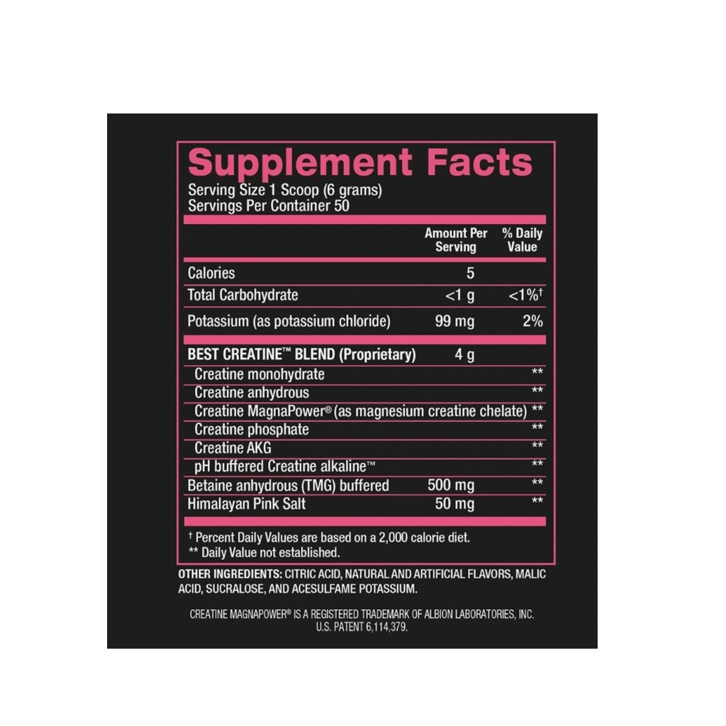 BPI Sports Best Creatine – Watermelon Cooler (300g | 50 Servings)