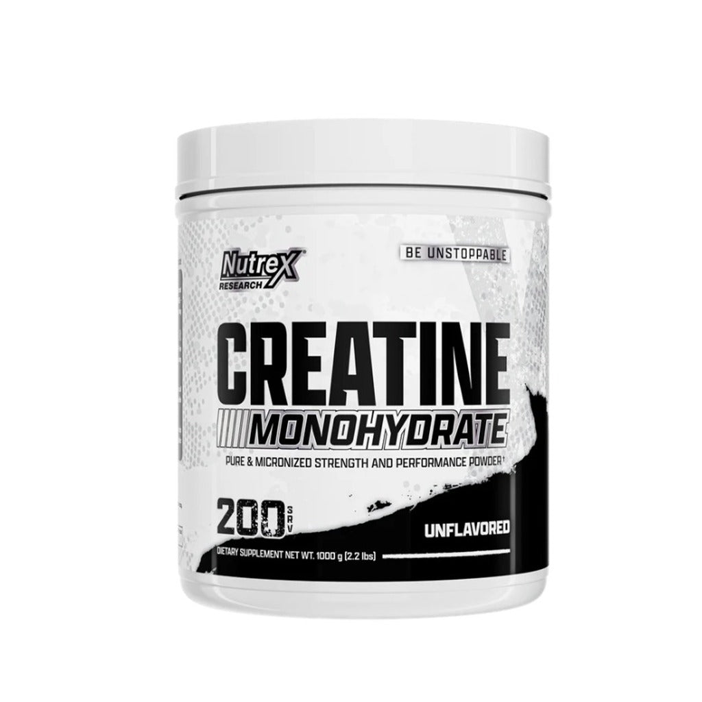 Nutrex Creatine Monohydrate – 1000g (Unflavored, 200 Servings)