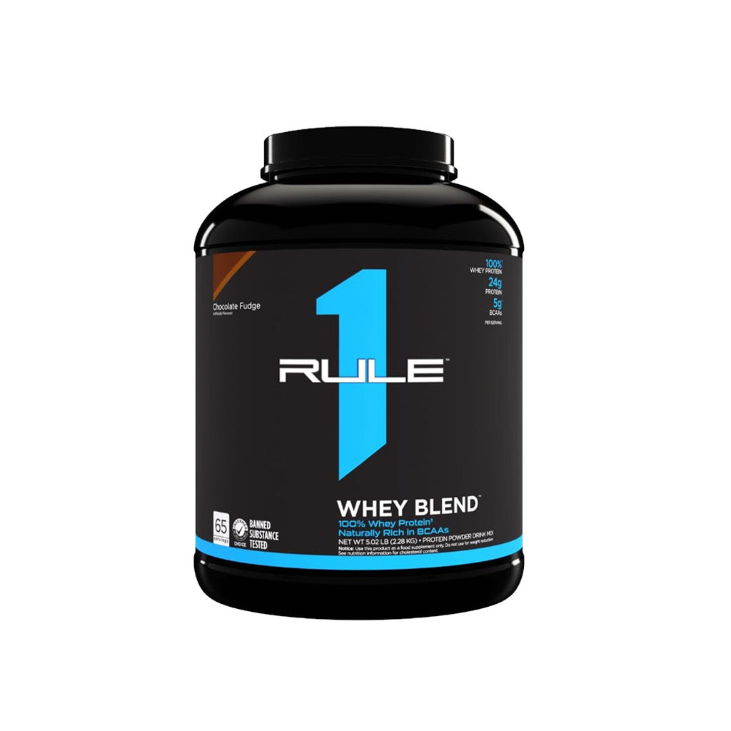 Rule 1 Whey Blend – Chocolate Fudge (5 lbs)