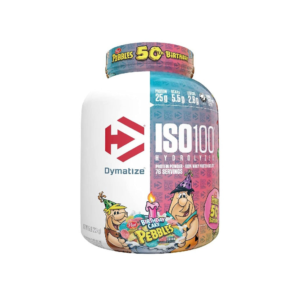 Dymatize ISO100 Hydrolyzed Whey Protein Isolate 5lb (2.3kg, 74 Servings)