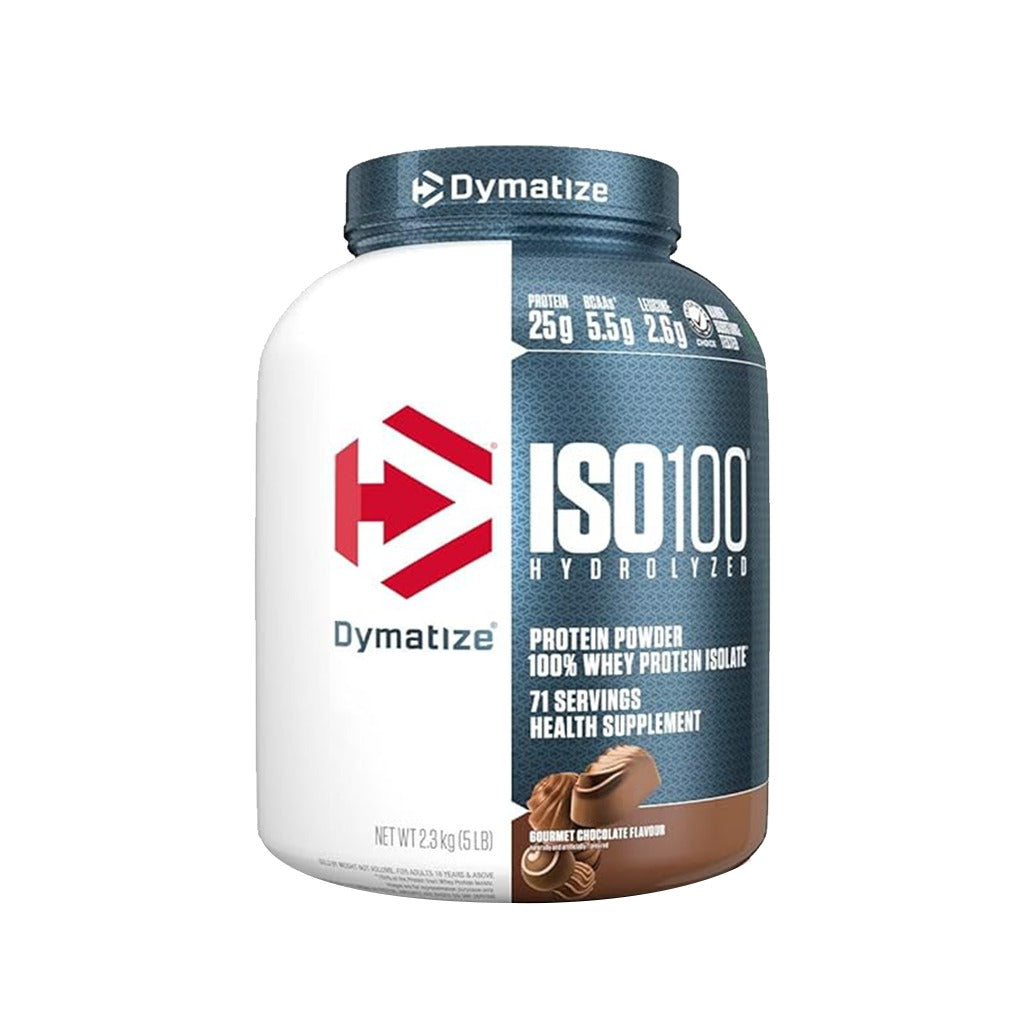 Dymatize ISO100 Hydrolyzed Whey Protein Isolate 5lb (2.3kg, 74 Servings)